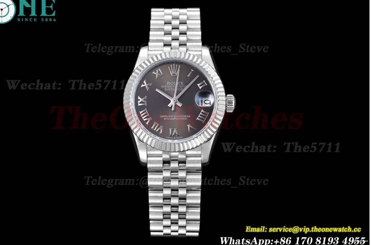 ladies Datejust A2671 SS WF Grey Rmn 31mm SS 0225